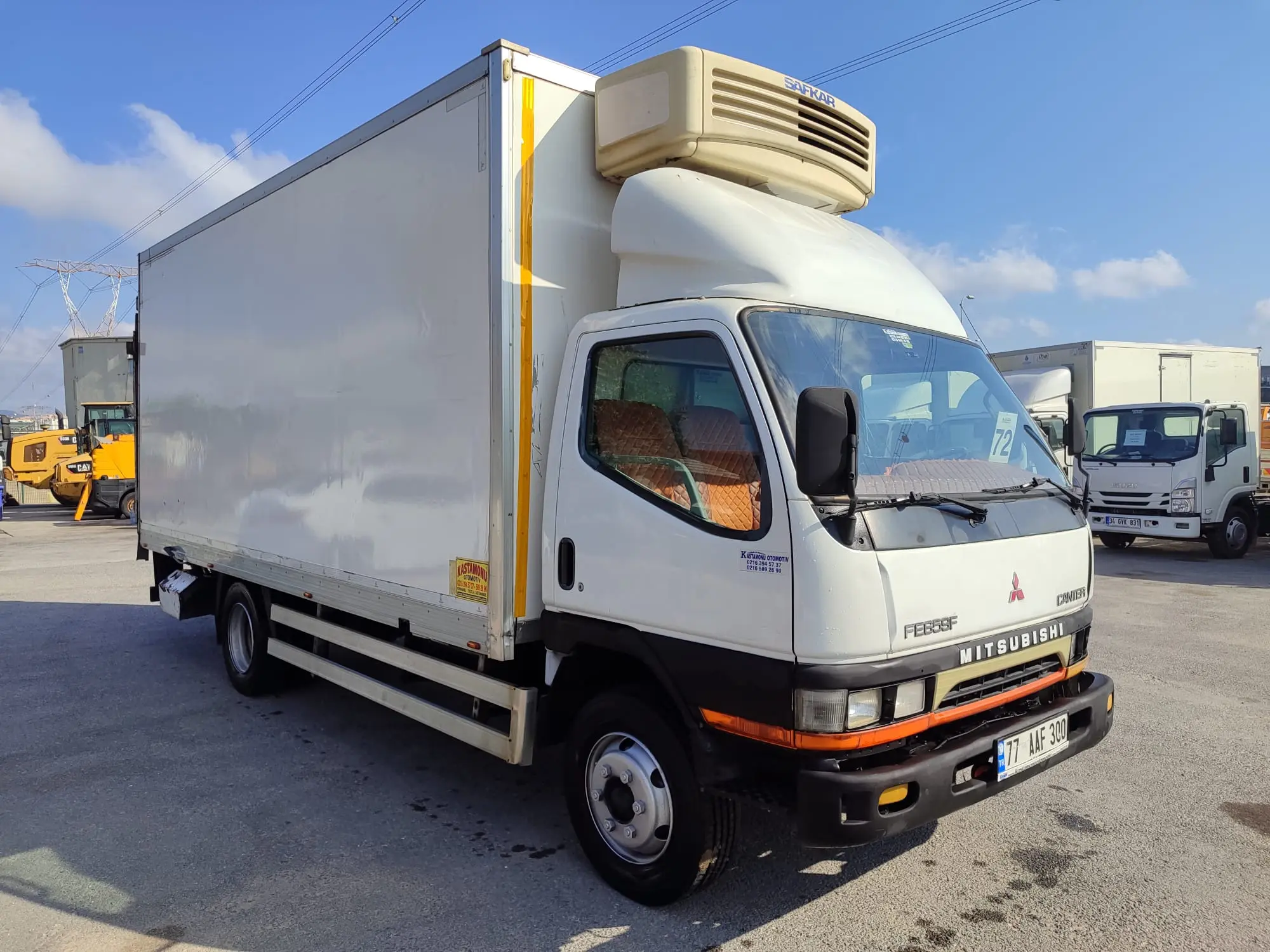 Canter 659-F 10 Palet Frigofirik Liftli