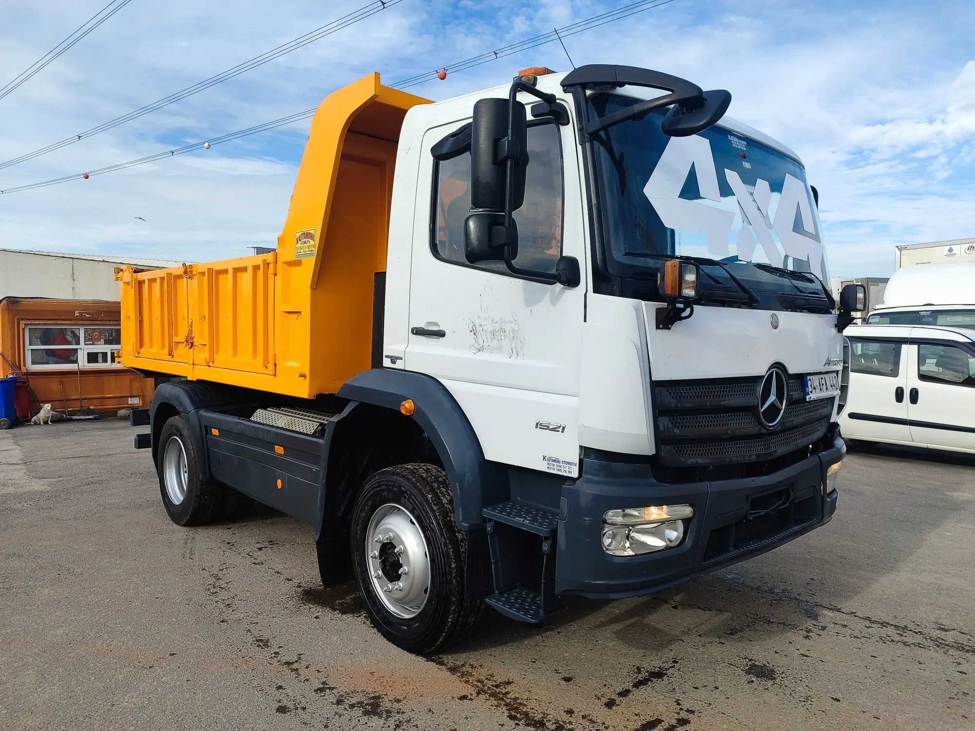 ATEGO 1521 4X4 - DAMPERLİ KAMYON