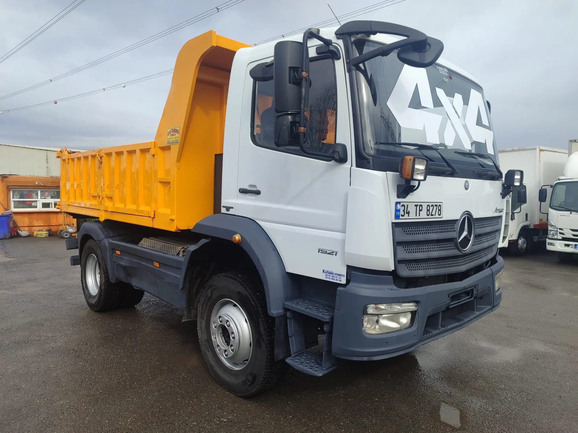 ATEGO 1521 4X4 - DAMPERLİ KAMYON