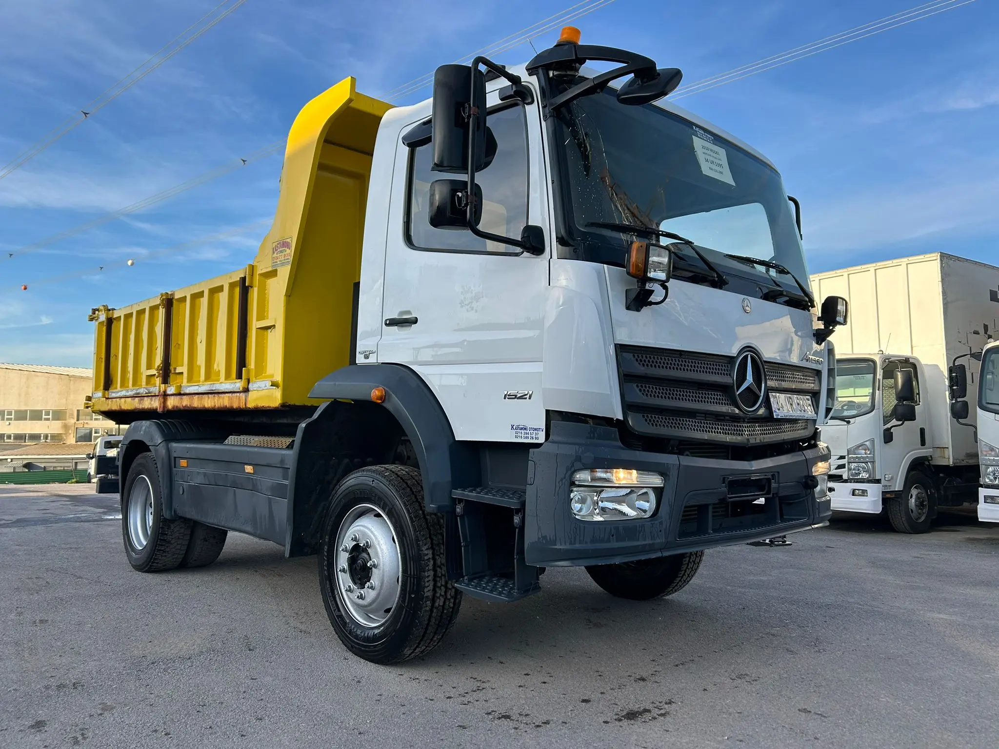ATEGO 1521 4X4 - DAMPERLİ KAMYON