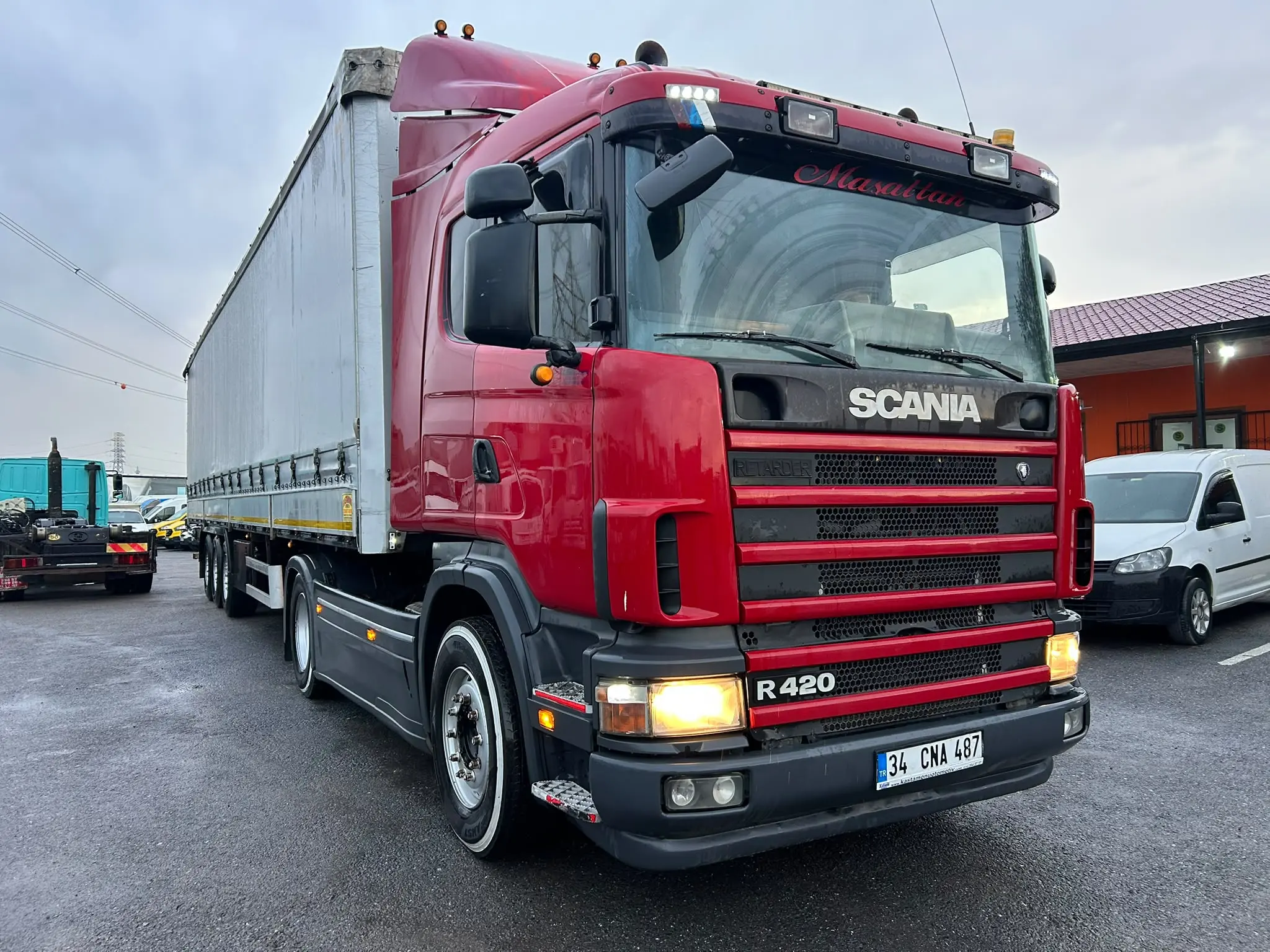2008 SCANİA R420 TEK GİRİŞ TEK ÇIKIŞ
